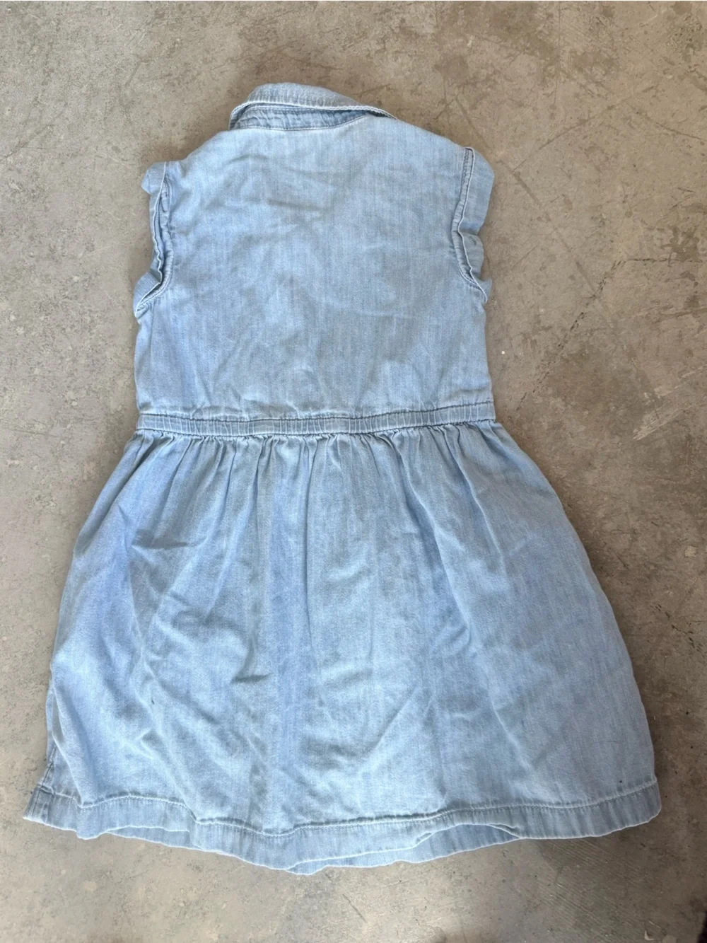 GAP Light Blue Denim Dress for Girls